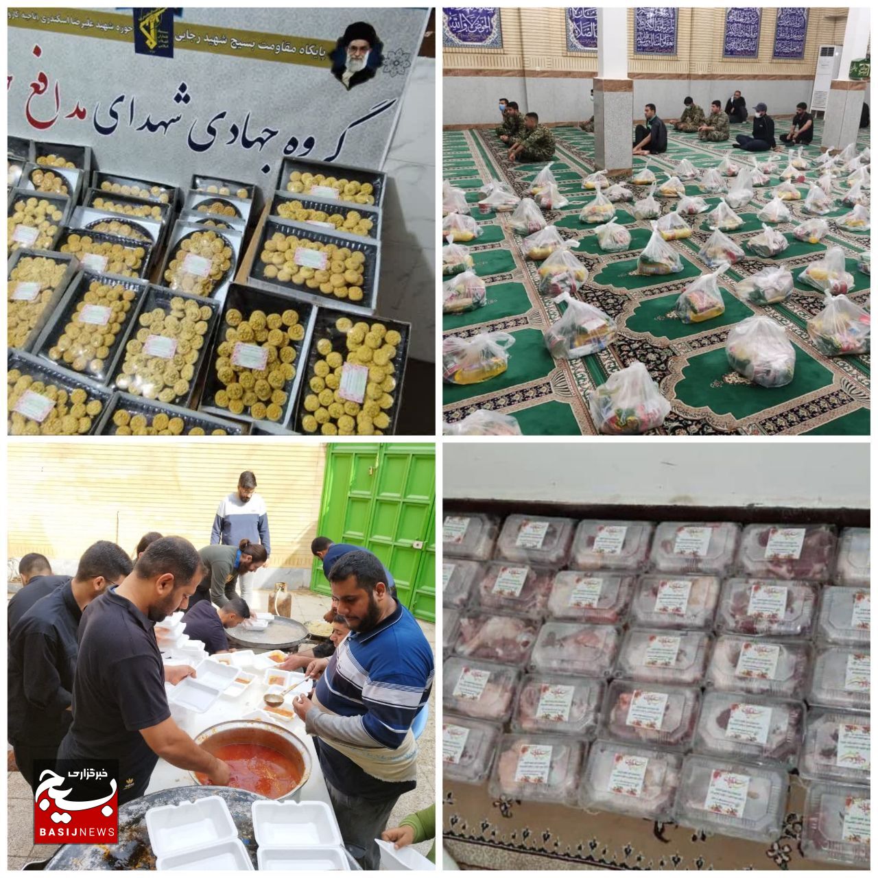 کمک های خیرخواهانه جهادگران برای محرومان کارون