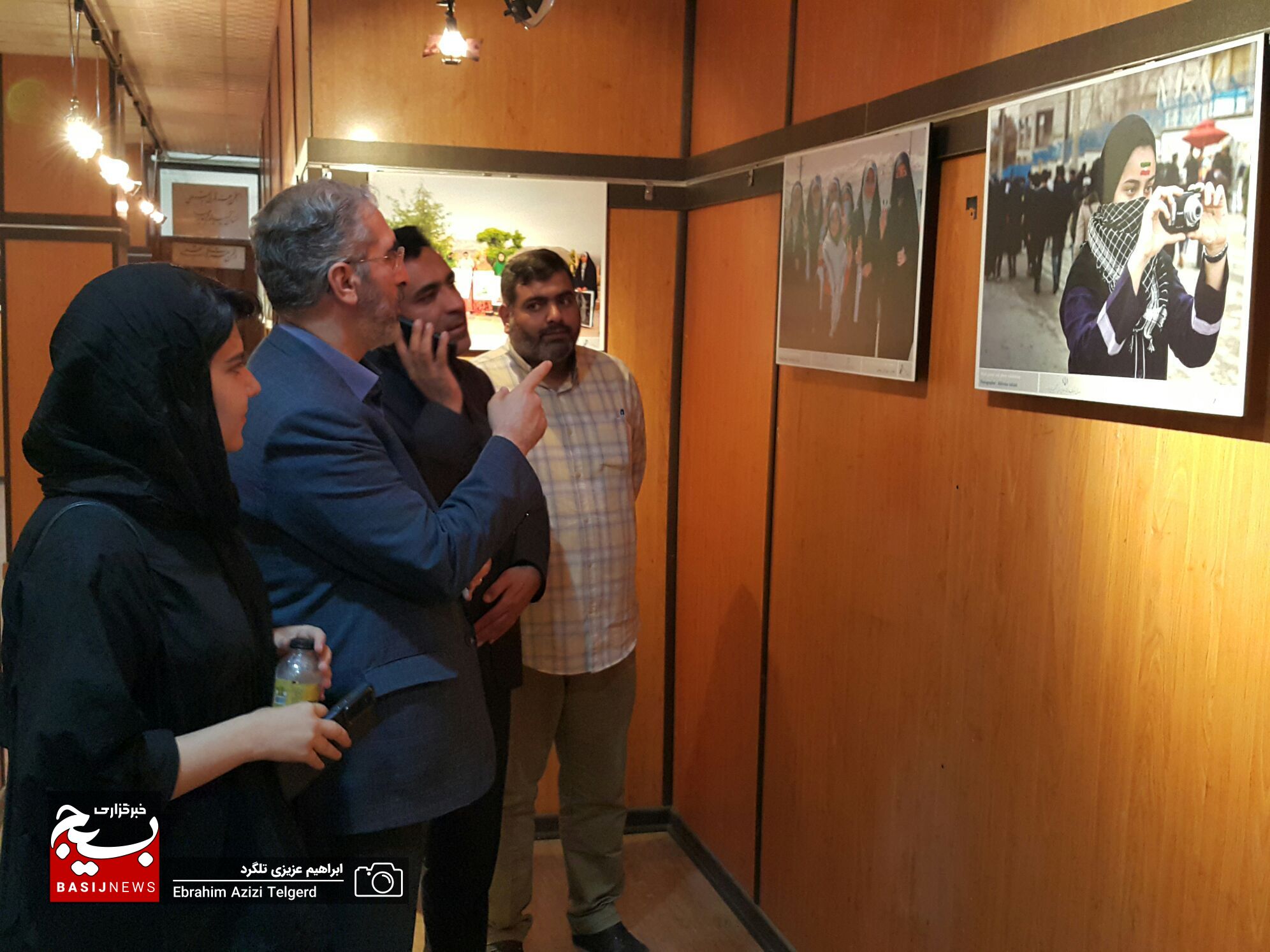 نمایشگاه پوستر و عکس عفاف و حجاب در یاسوج افتتاح شد