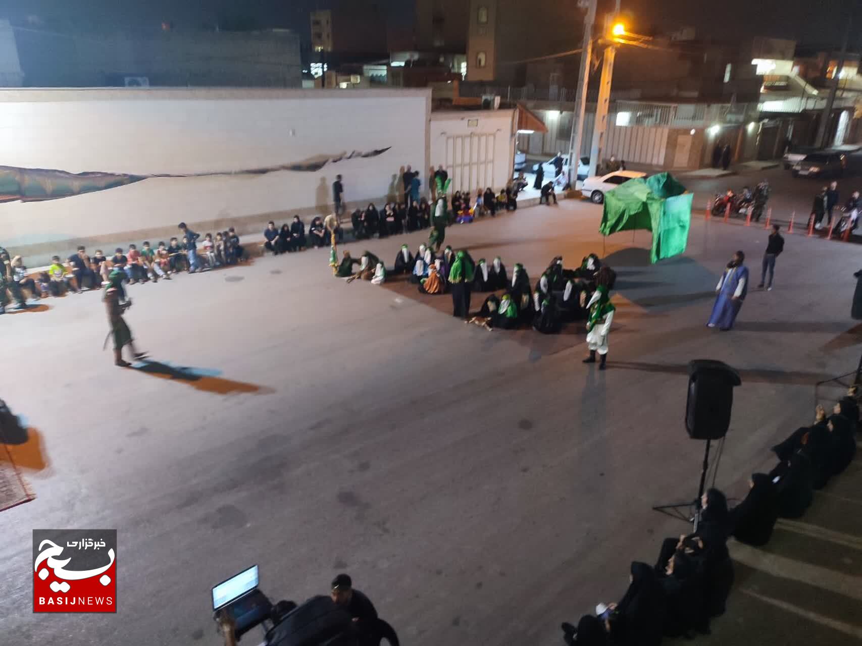 تعزیه خوانی خیابانی محرم الحرام۱۴۰۲ در اهواز