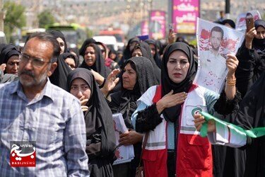 تشییع با شکوه دو شهید فراجا در یاسوج