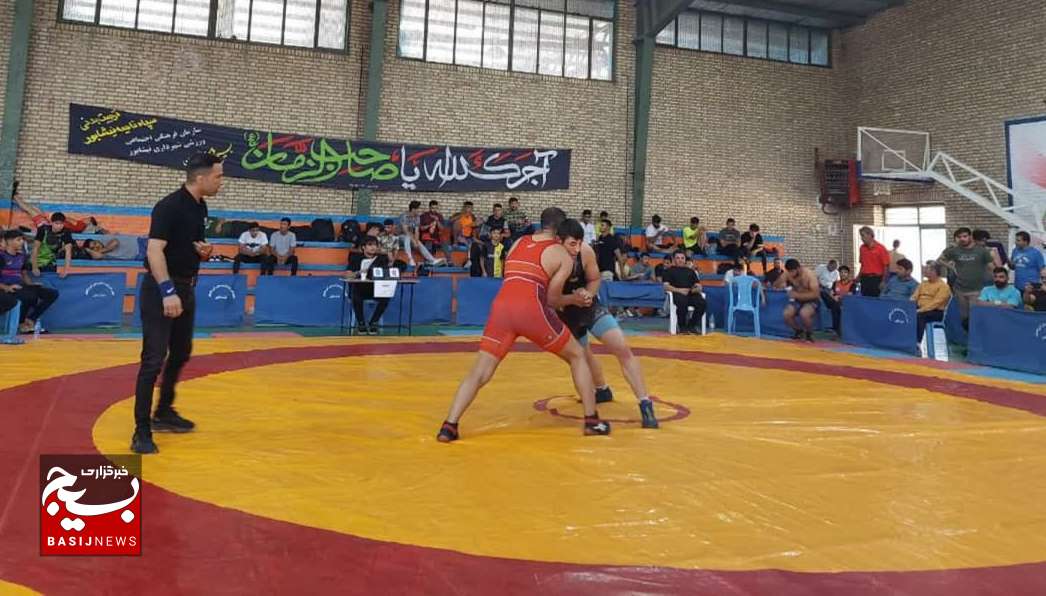 پایان رقابت ۱۷۰ آزاد و فرنگی کار در مسابقات قهرمانی بسیج استان خراسان رضوی