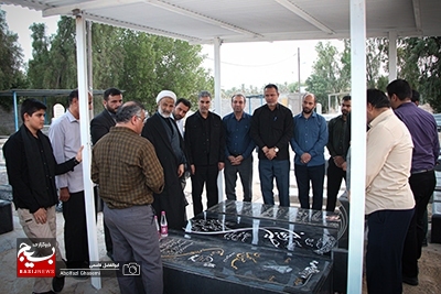 دیدار مسئولین استانی با خانواده های خبرنگار شهید داریوش شاهینی و خبرنگاران فقید علی پیرمرادی و حسین دهقان