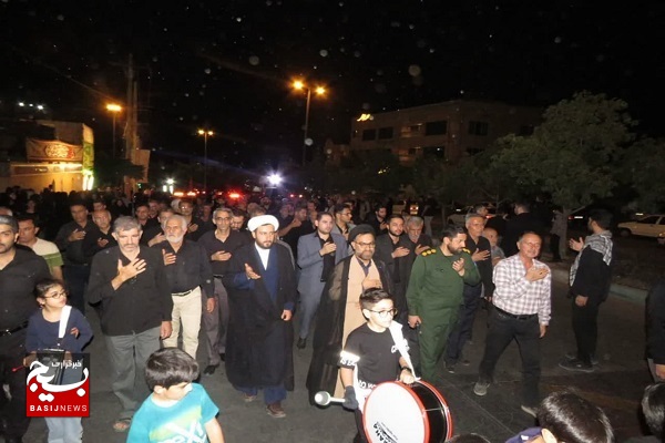 عزاداری هیات‌های شهرک‌های شمال غرب شیراز با حضور امام جمعه شیراز
