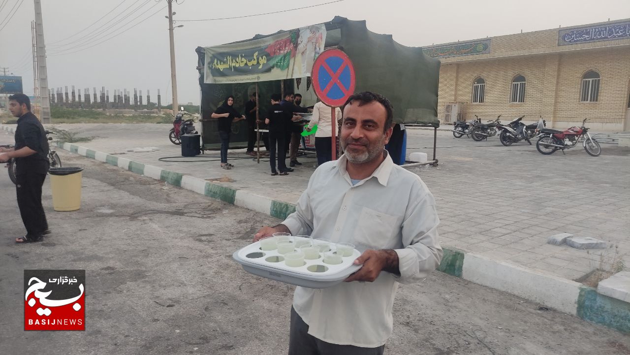 موکب خادم الشهدا در دیر برپاشد