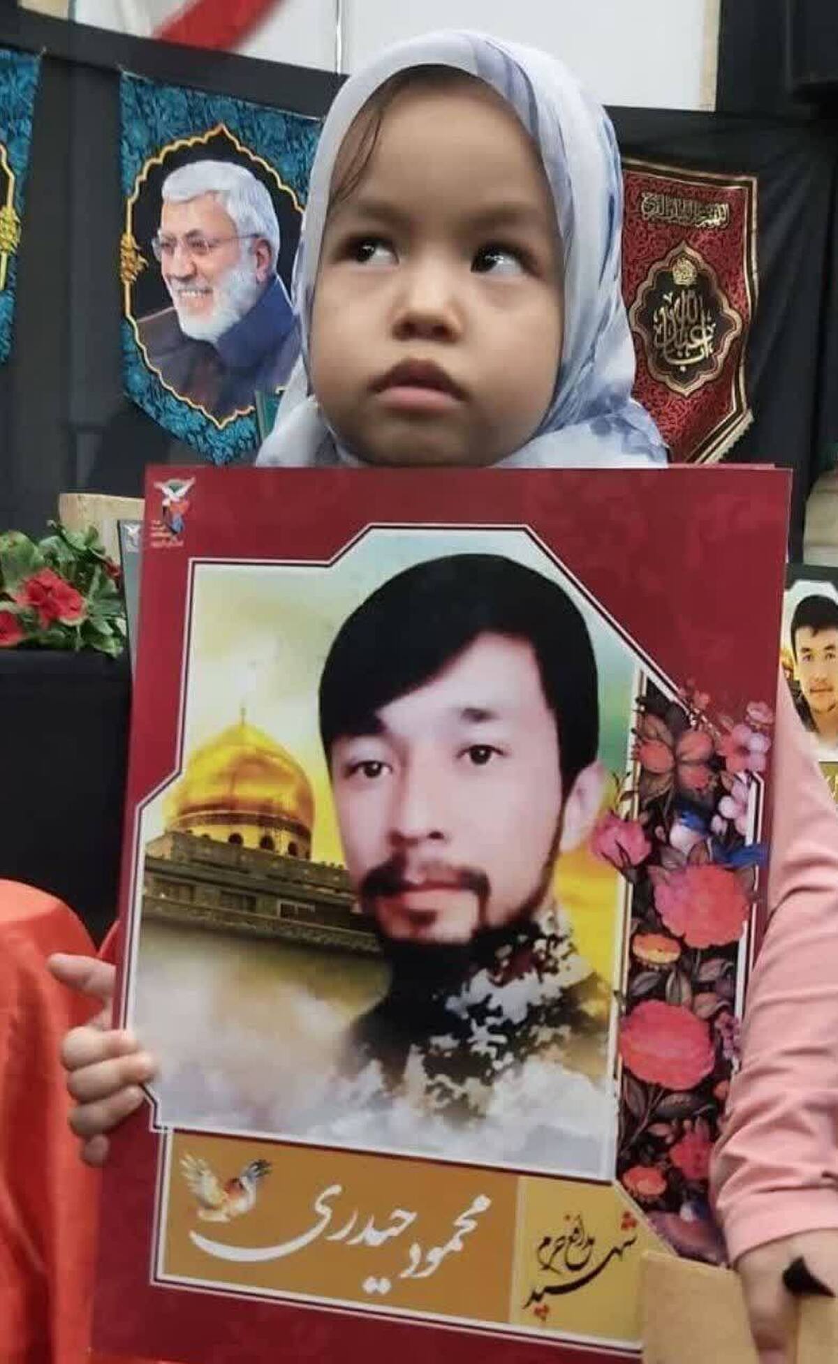 از دختران شهدای مدافع حرم در قزوین تجلیل شد