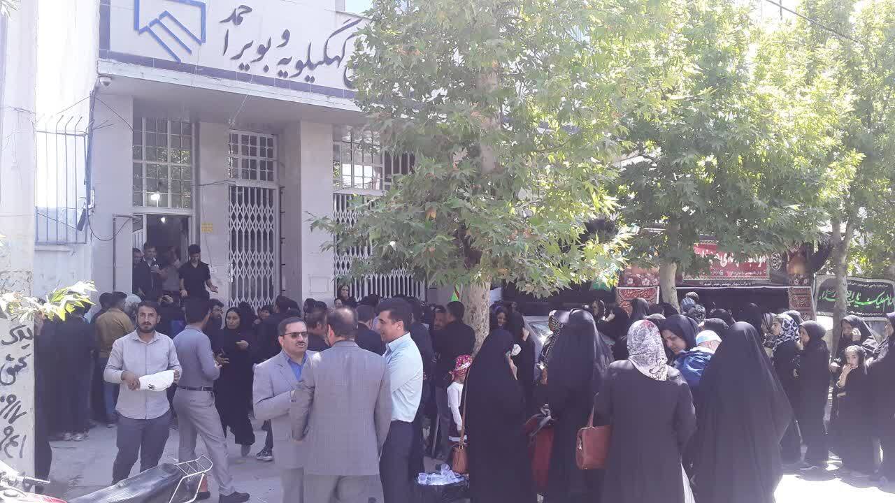 موکب داری سازمان بسیج مهندسین عمران و معماری سپاه فتح در روز عاشورا