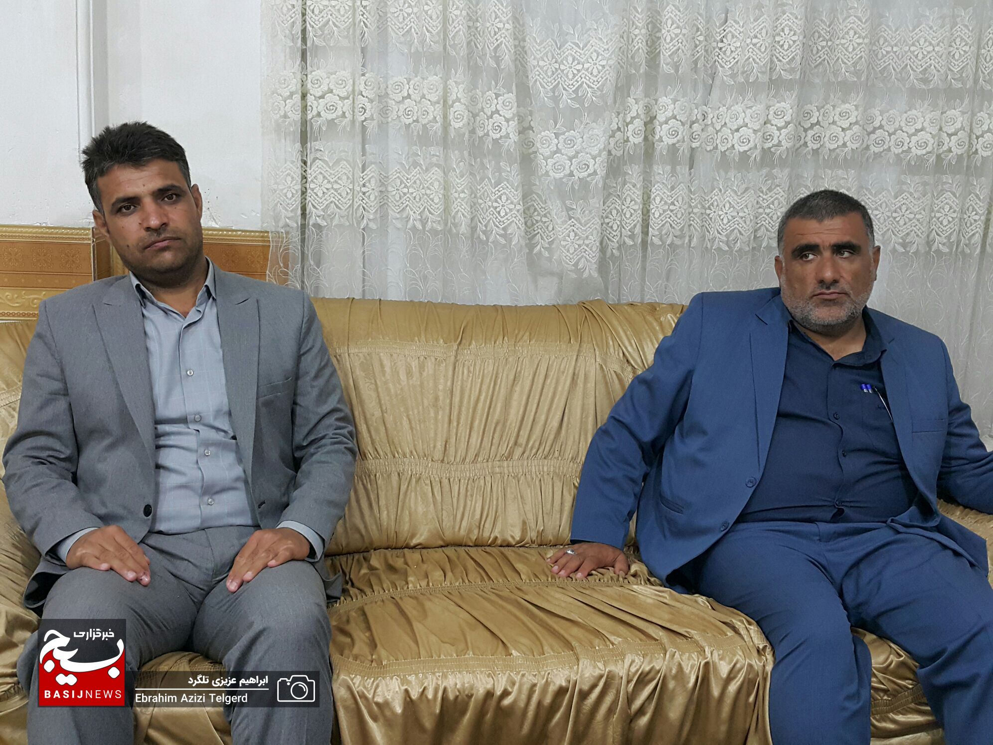 دیدار و عیادت فرمانده تیپ ۴۸ فتح از یک جانباز در یاسوج