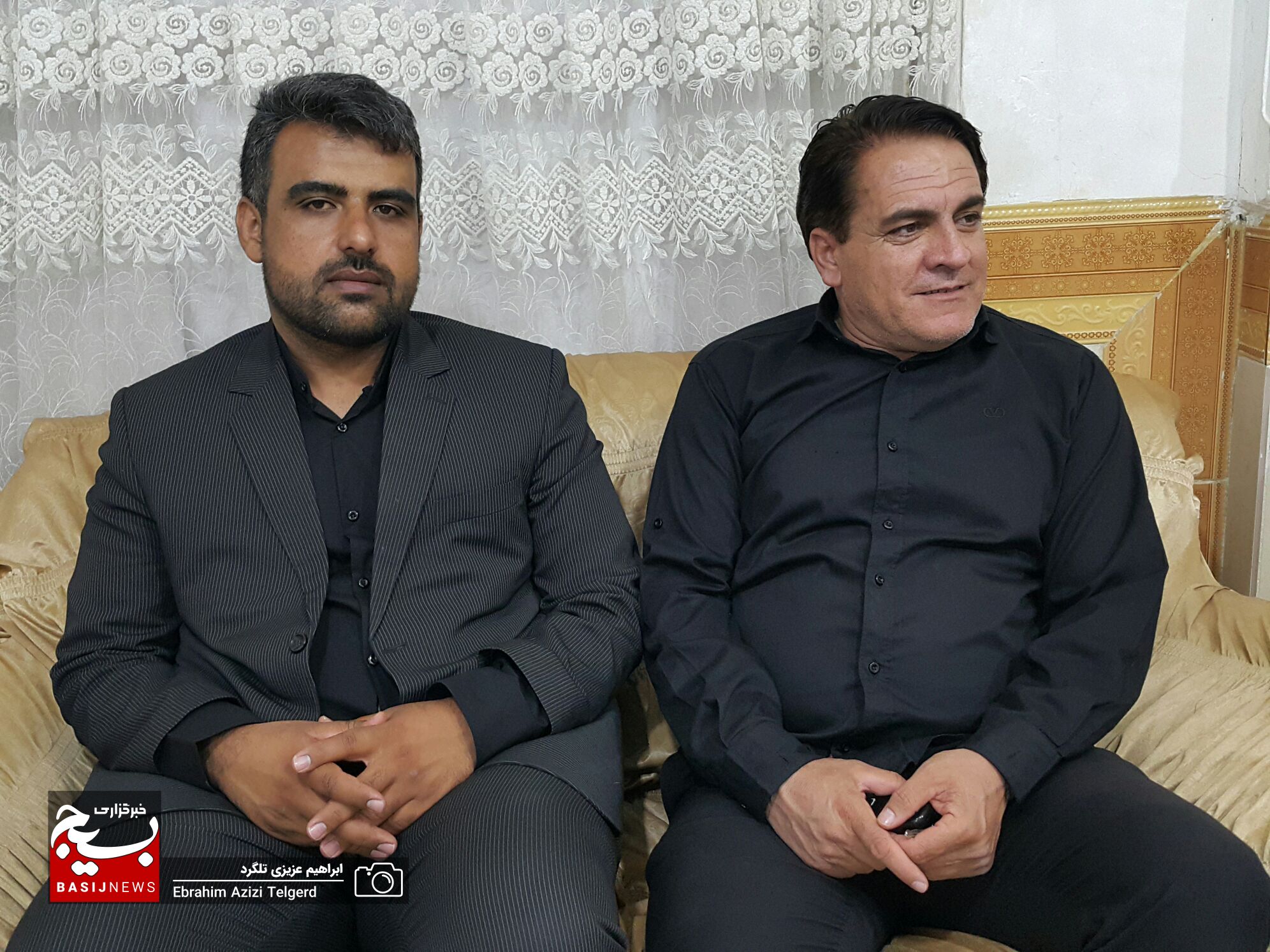 دیدار و عیادت فرمانده تیپ ۴۸ فتح از یک جانباز در یاسوج