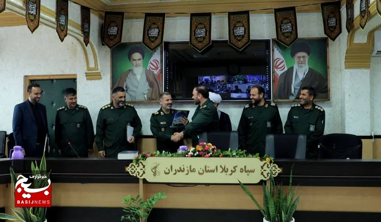 معاون فرهنگی هنری سپاه کربلا معارفه شد