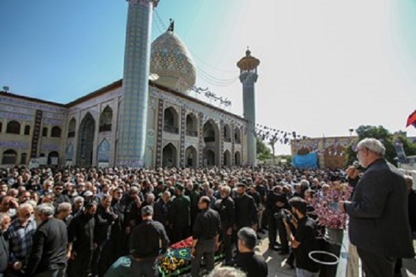 وداع با پیکر مطهر سردار محمدباقر رنجبر در شیراز +عکس