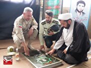تجدید میثاق مسئولان و قوای مسلح درگز با آرمان‌های امام راحل و شهدا