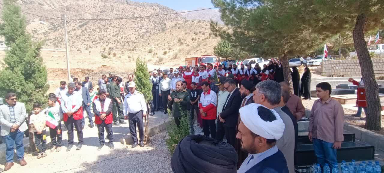 آغاز هفته دفاع مقدس در شهرستان دنا به روایت تصویر