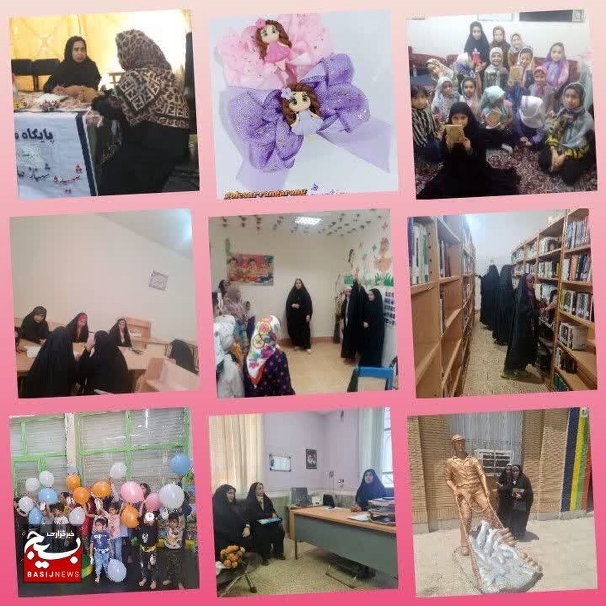 ویژه برنامه‌های بانوان بسیجی برای اوقات فراغت نوجوانه های خرمشهر