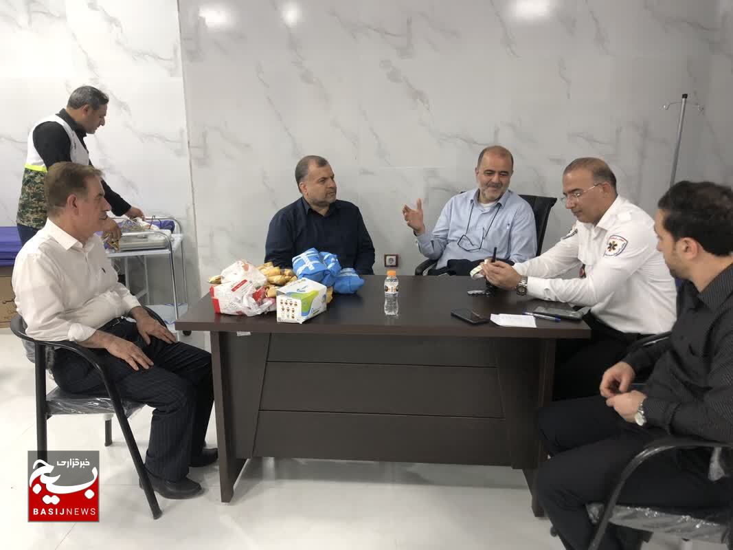 راه اندازی پست امدادی ۳۰ تخته در ۲ مرز شلمچه و چذابه