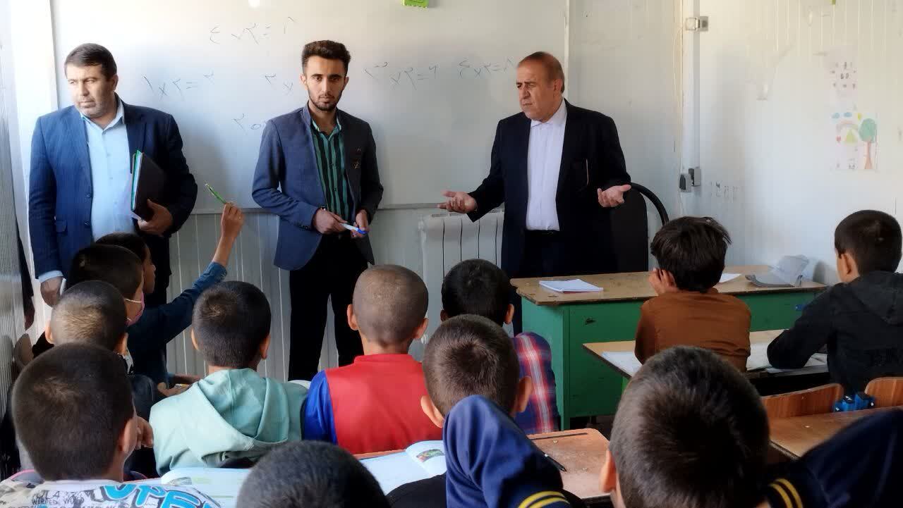 بازدید سرزده مدیر کل آموزش و پرورش کهگیلویه و بویراحمد از مدارس حاشیه ای شهر یاسوج