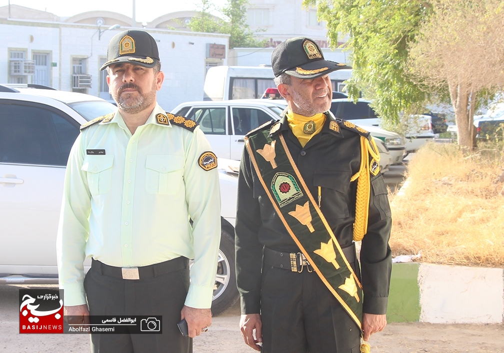 صبحگاه مشترک نیروی انتظامی شهرستان دشتستان برگزار شد