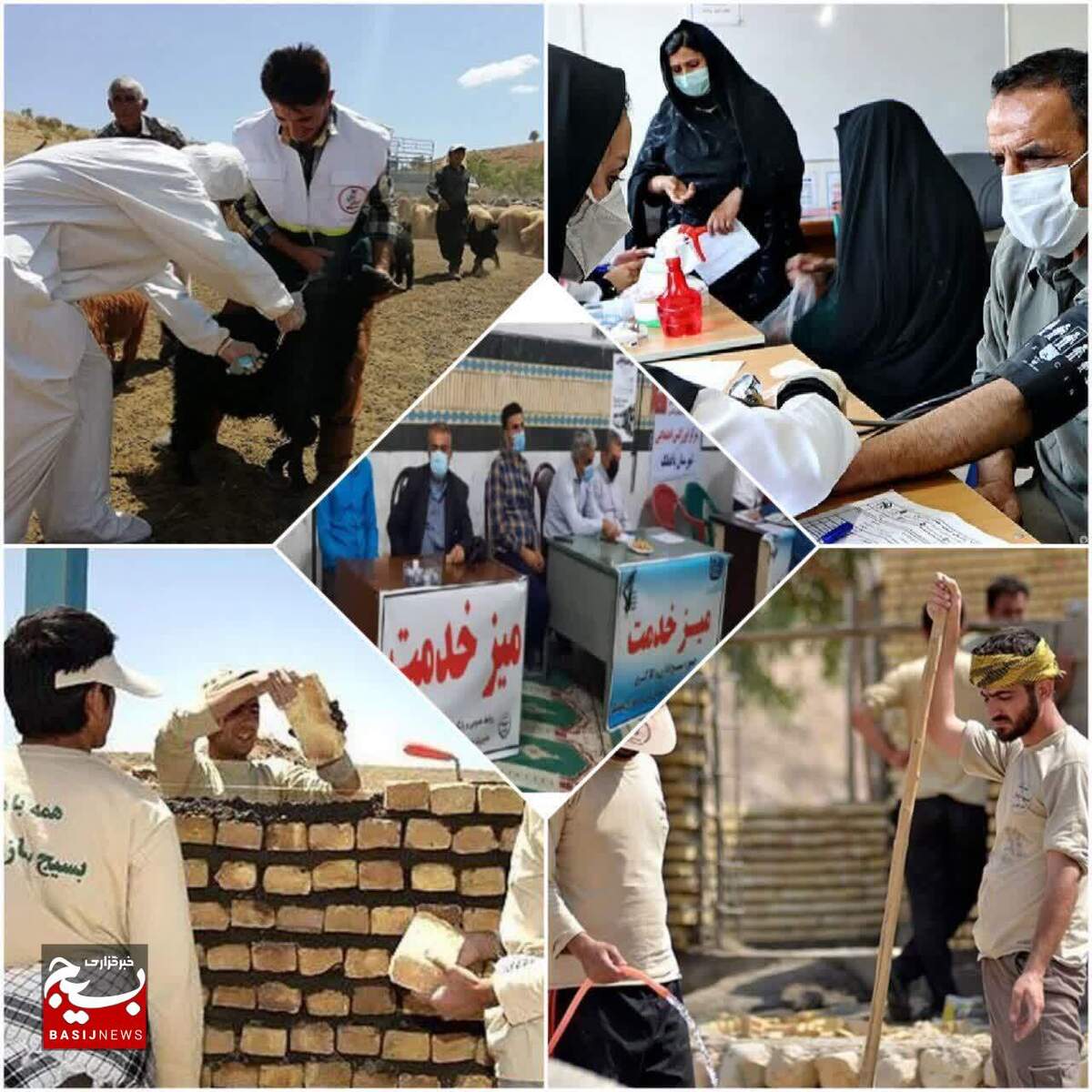 اعزام ۳۵۰ گروه جهادی بسیج محلات و اقشار به مناطق محروم استان قزوین 