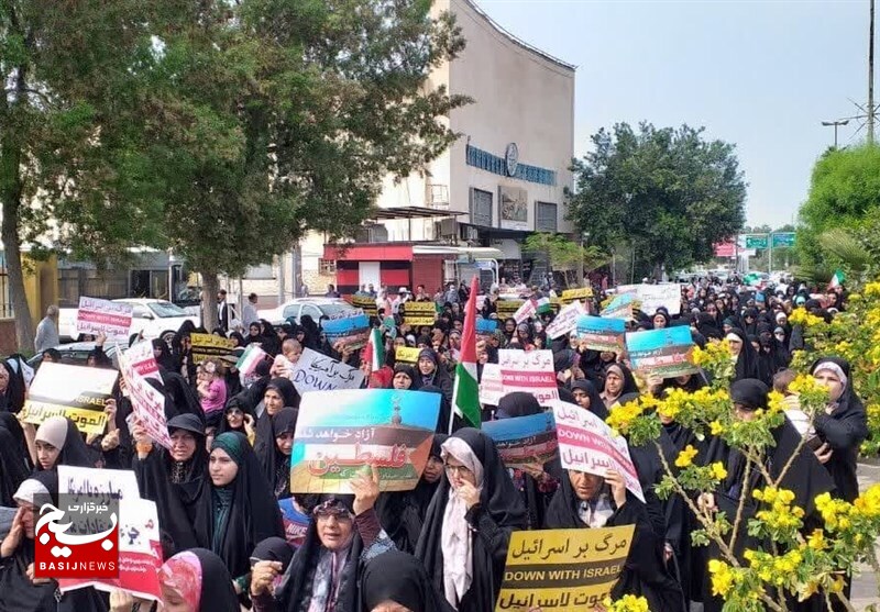 راهپیمایی بوشهری‌ها در محکومیت کودک‌کشی صهیونیست‌ها