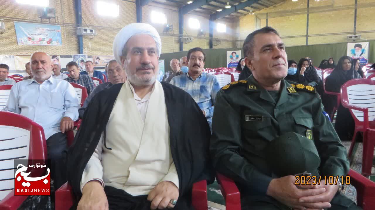 برگزاری همایش انس و الفت وابستگان سپاه فتح شهرستان های گچساران و باشت + (تصاویر)