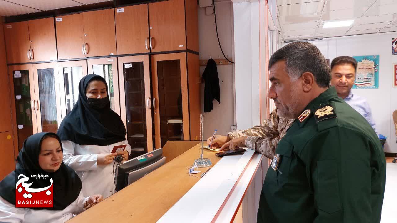اهدای خون فرمانده و کارکنان تیپ 48 فتح