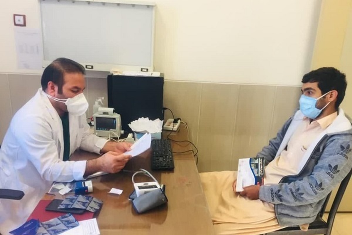 معاینه سلامتی و درمانگری