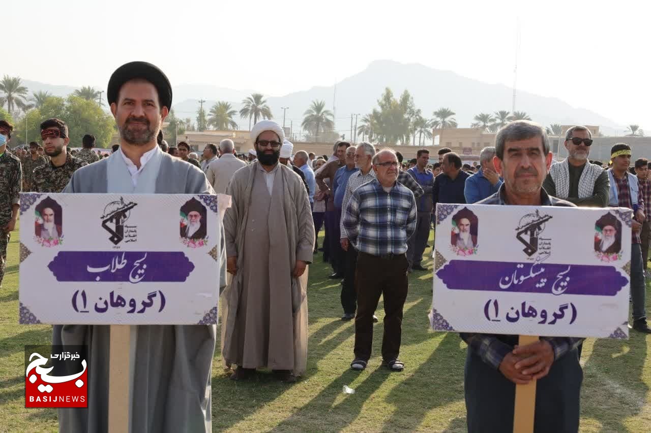 جتماع باشکوه جوانان نقش آفرین گام دوم انقلاب اسلامی در قیروکارزین برگزار شد +عکس