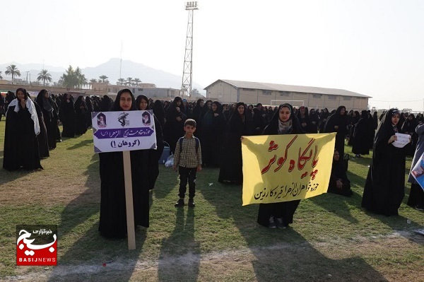 جتماع باشکوه جوانان نقش آفرین گام دوم انقلاب اسلامی در قیروکارزین برگزار شد +عکس