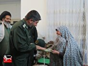 دیدار و تجلیل از خانواده معظم شاهد و ایثارگر درگزی + عکس