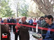 افتتاح یادمان شهدای گمنام پارک نوخندان شهرستان درگز