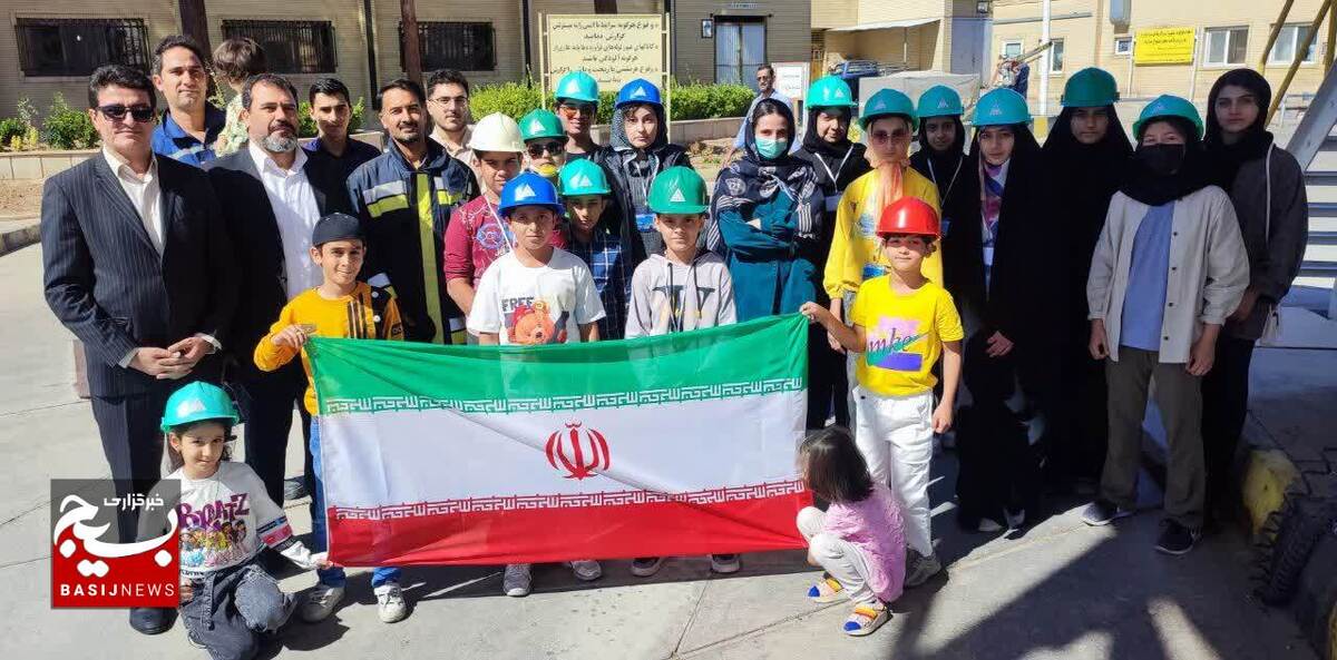 اردوی راهیان پیشرفت و آبادانی در شرکت ملی پخش فرآورده‌های نفتی منطقه شاهرود+ تصاویر