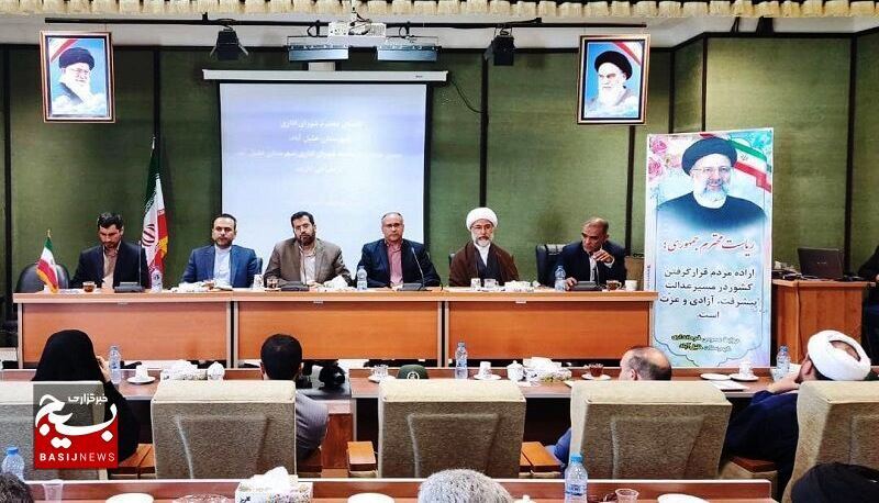 برگزاری جلسه اخلاق مدیران در شهرستان خلیل آباد
