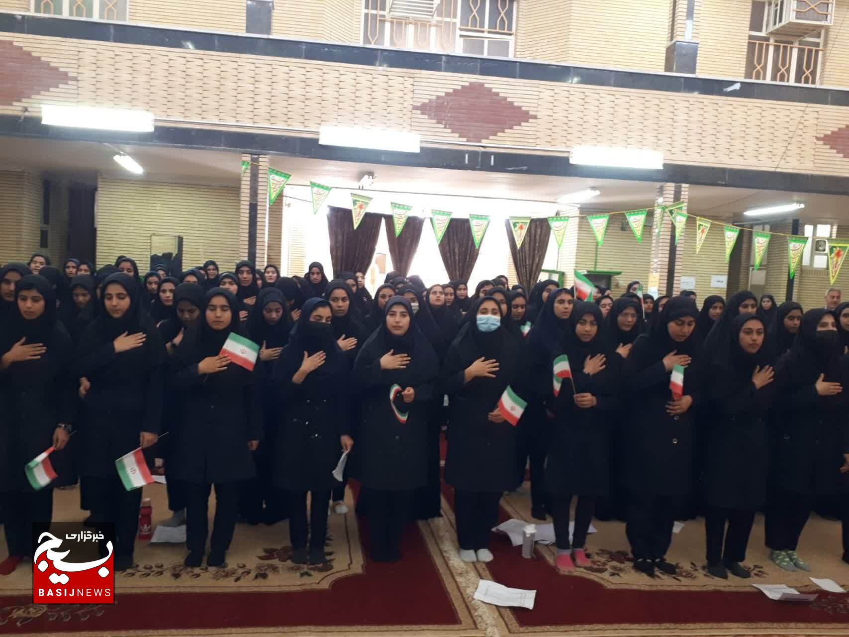مانور پدافند غیر عامل در مدارس دخترانه شادگان