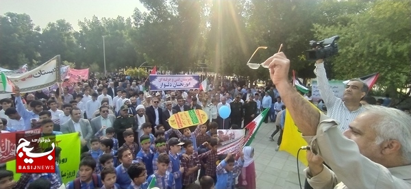 راهپیمایی پر شور  13 آبان در دلوار برگزار شد