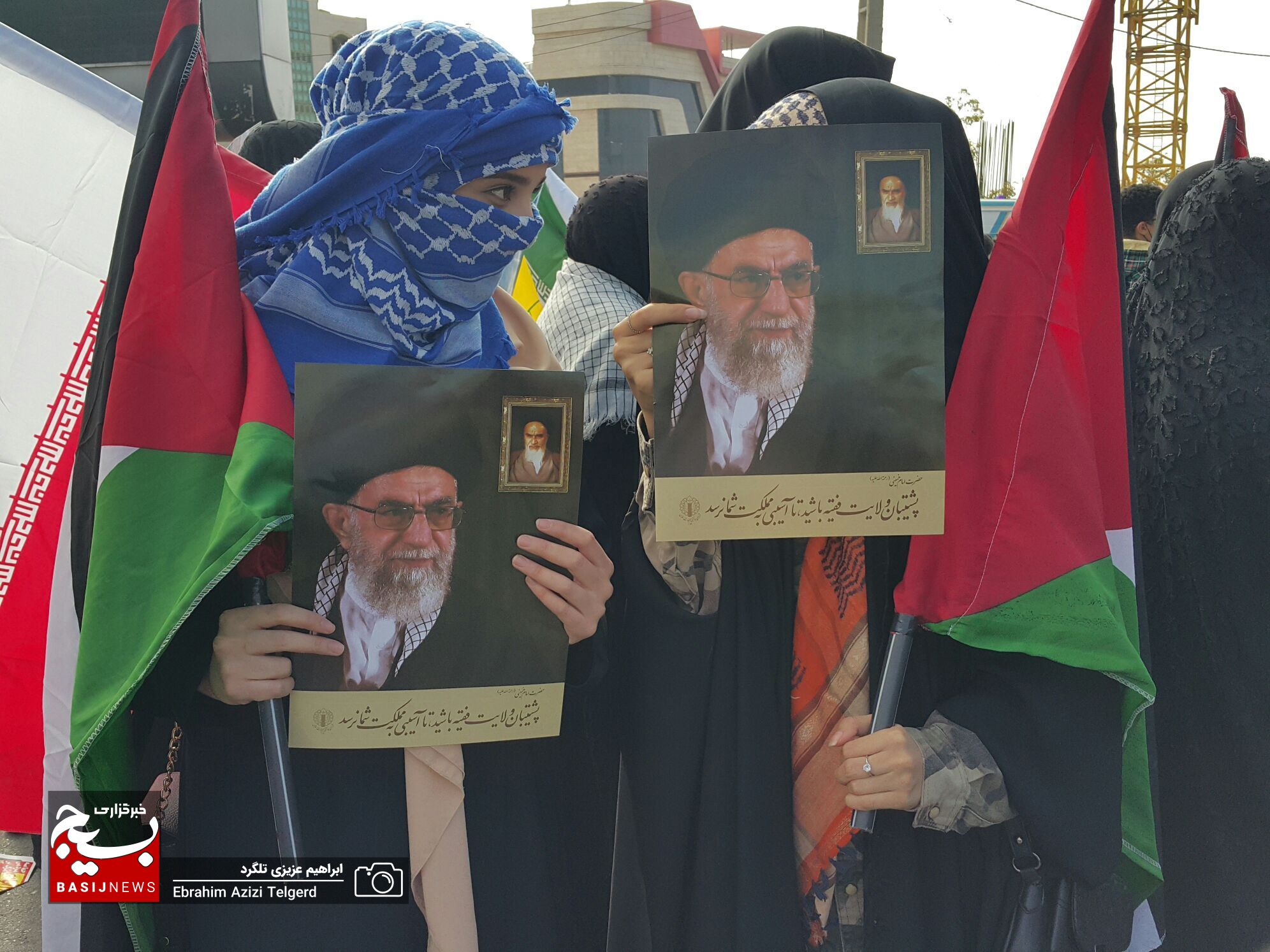 تصاویری باشکوه از راهپیمایی ۱۳ آبان‌ در یاسوج