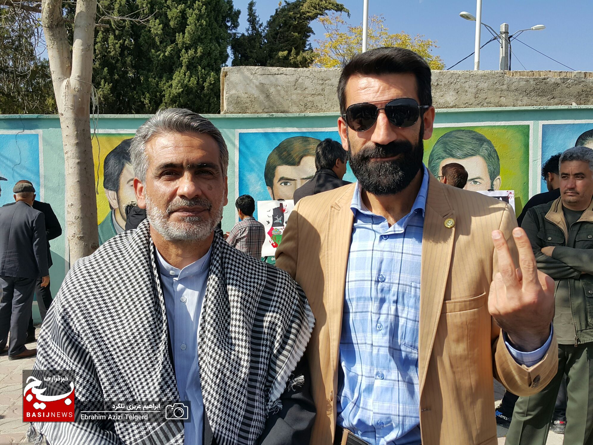 تصاویری باشکوه از راهپیمایی ۱۳ آبان‌ در یاسوج