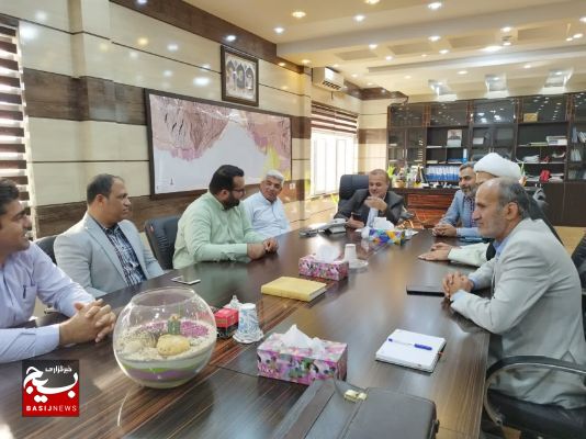 دیدار مدیرکل ارشاد بوشهر با فرماندار عسلویه