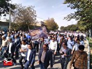 طنین «مرگ بر اسرائیل» در فراهان/غزه تنها نیست