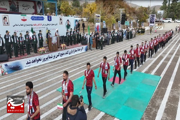 افتتاحیه اولین جشنواره فرهنگی ورزشی کارکنان وظیفه سپاه پاسداران انقلاب اسلامی در شیراز افتتاحیه اولین جشنواره فرهنگی ورزشی کارکنان وظیفه سپاه پاسداران انقلاب اسلامی در شیراز
