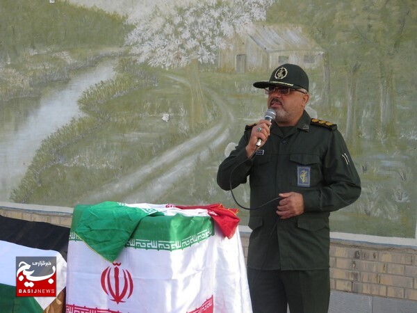 برگزاری تجمع ضد صهیونیستی مردم دلوار در حمایت از مردم غزه