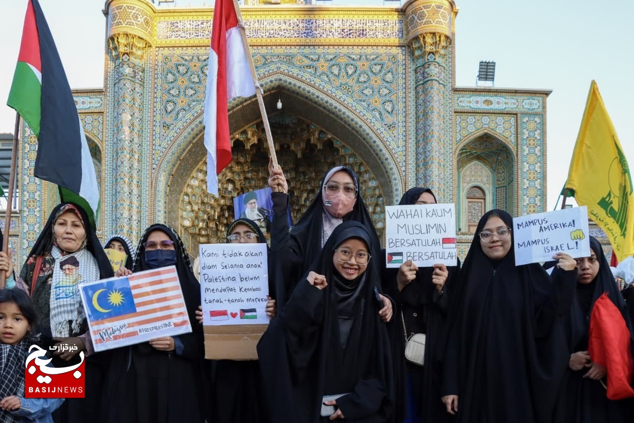 قم در حمایت از کودکان مظلوم و بیدفاع غزه به پاخواست قم در حمایت از کودکان مظلوم و بیدفاع غزه به پاخواست