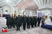تجدید میثاق بسیجیان با امام خمینی (ره) و مقام معظم رهبری + فیلم