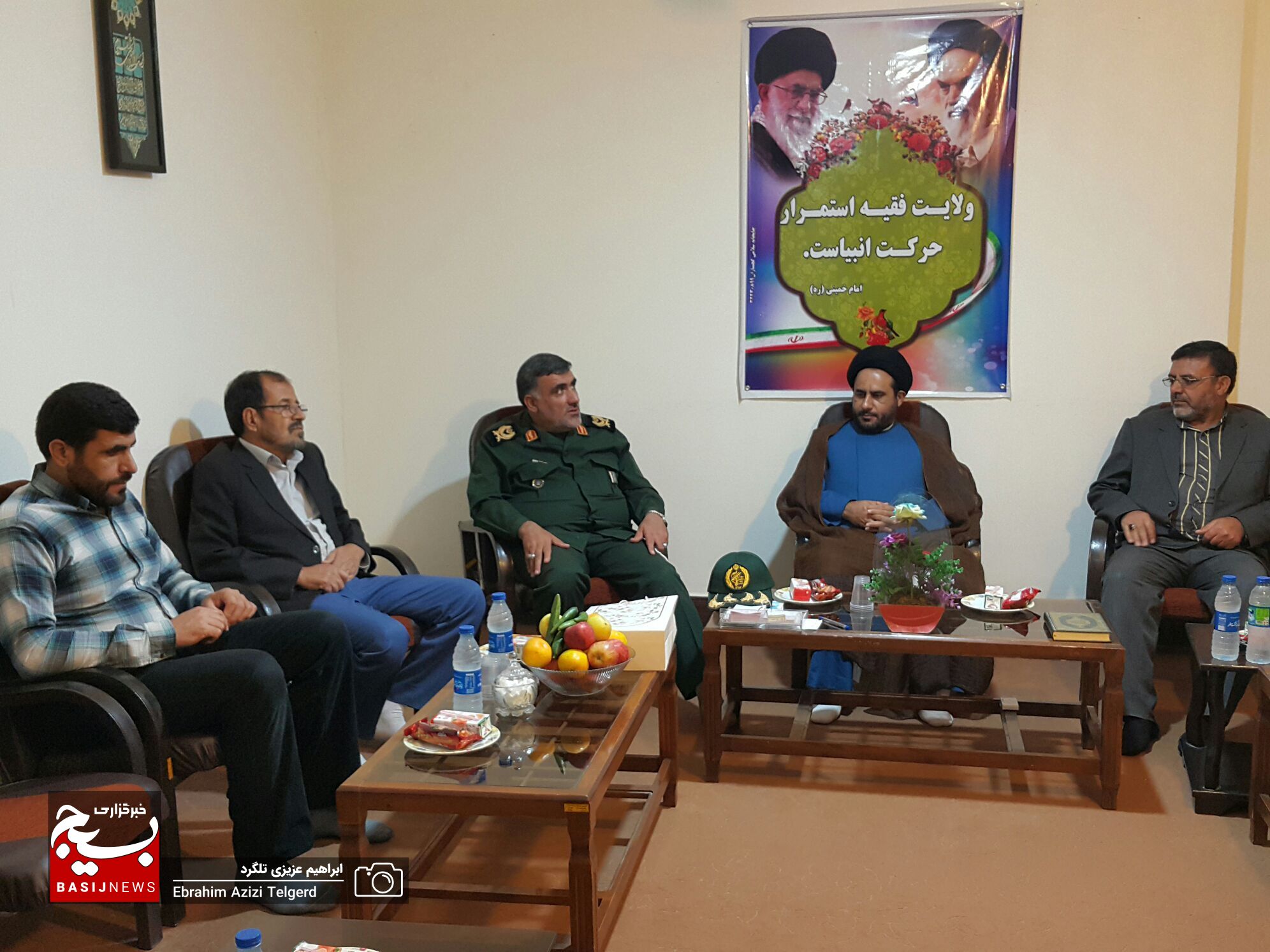 دیدار فرمانده تیپ ۴۸ فتح با امام جمعه گچساران / حجت الاسلام هاشمی منش: تیپ ۴۸ فتح مایه افتخار کشور است