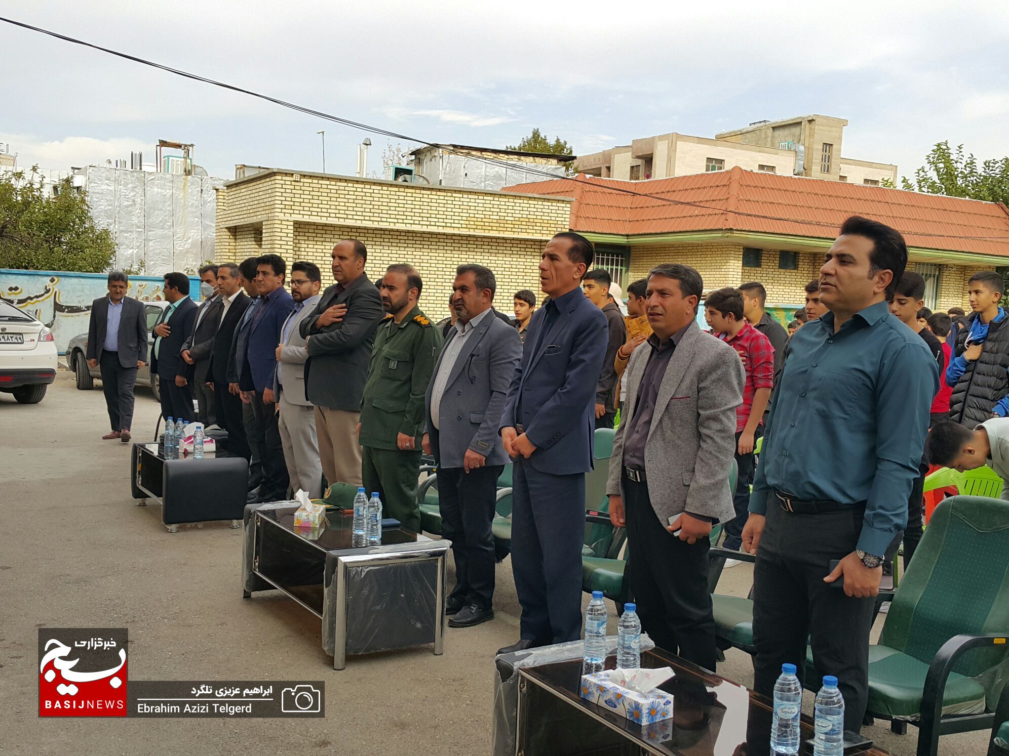 تجلیل بسیج دانش آموزی از دانش آموزان برتر لیگ پایا
