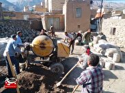 محرومیت زدایی از مناطق محروم درگز توسط بسیجیان