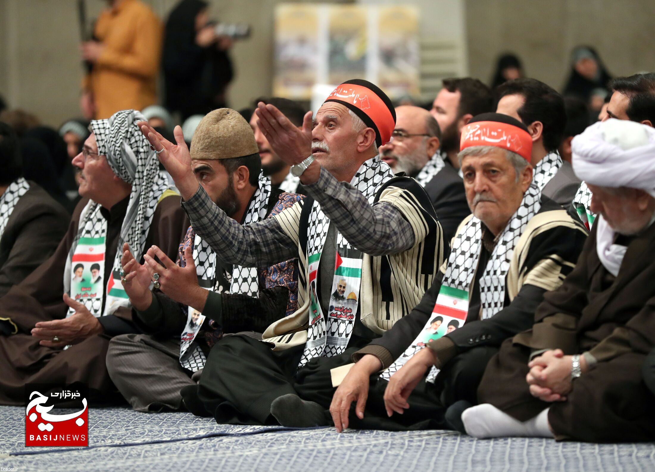 گزارش تصویری بسیج عشایری دیدار با رهبری