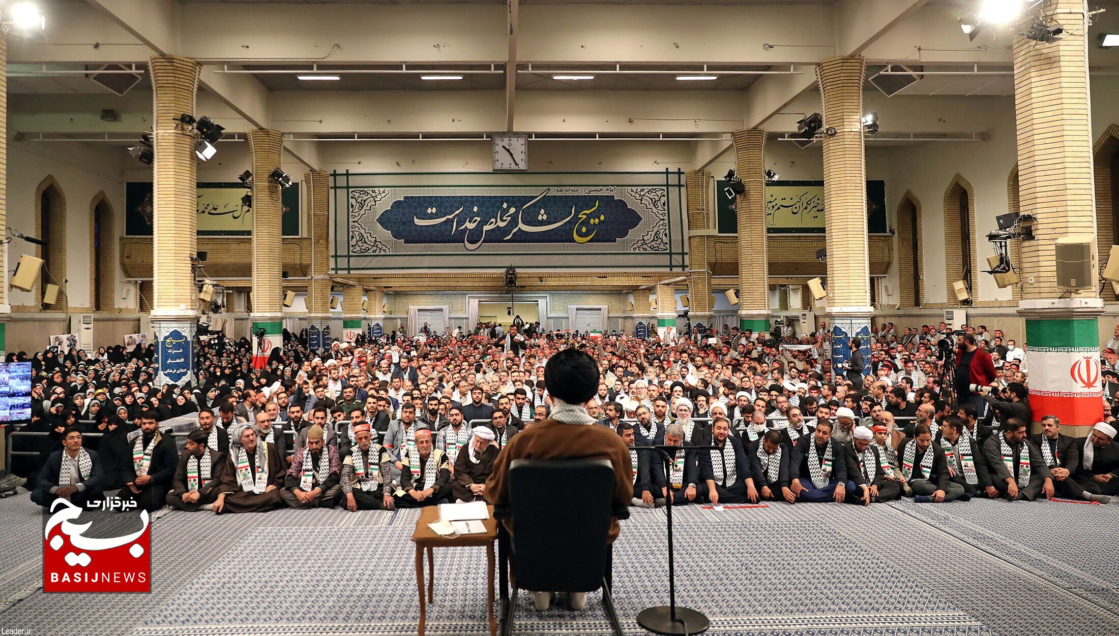 گزارش تصویری بسیج عشایری دیدار با رهبری