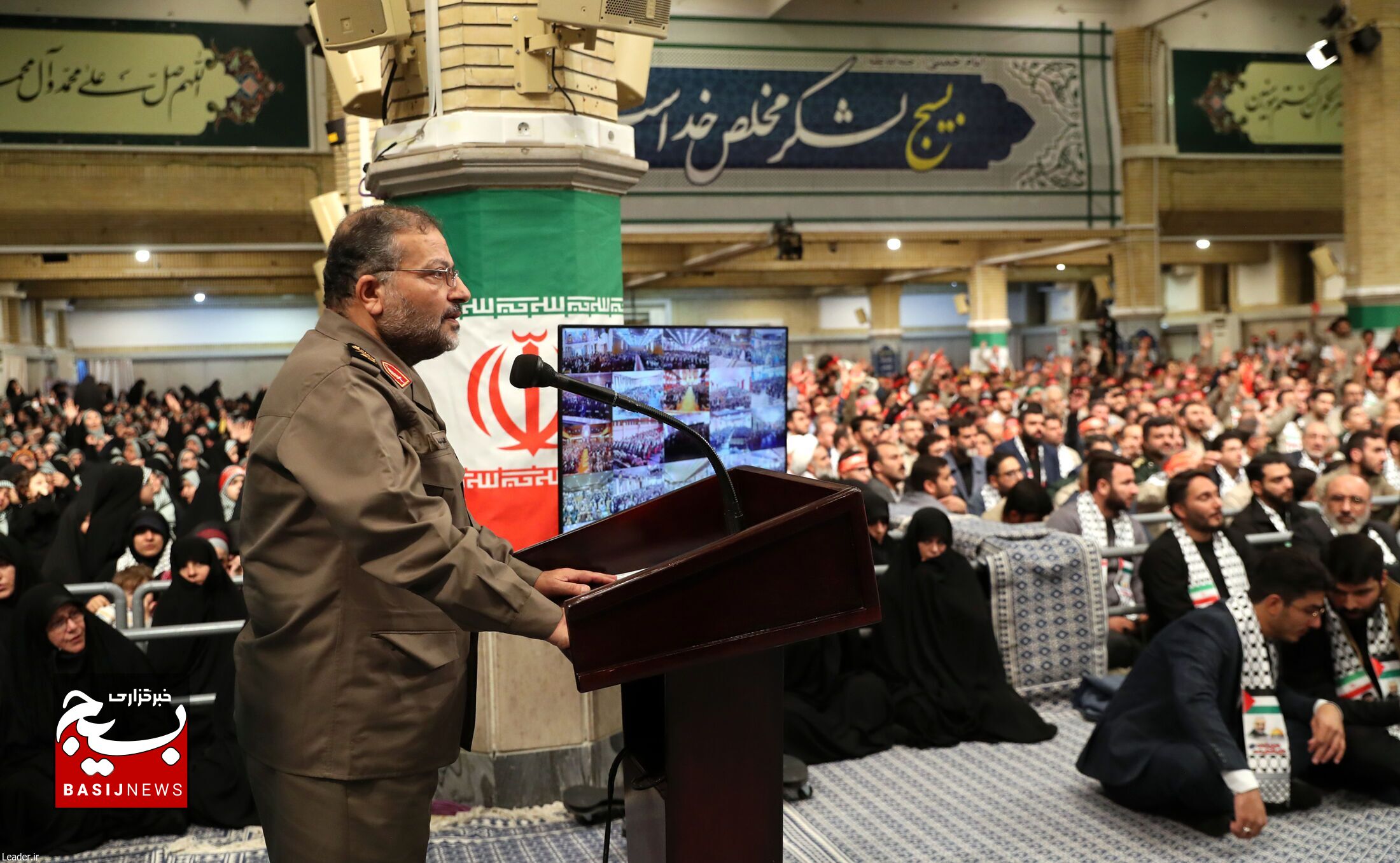 گزارش تصویری بسیج عشایری دیدار با رهبری