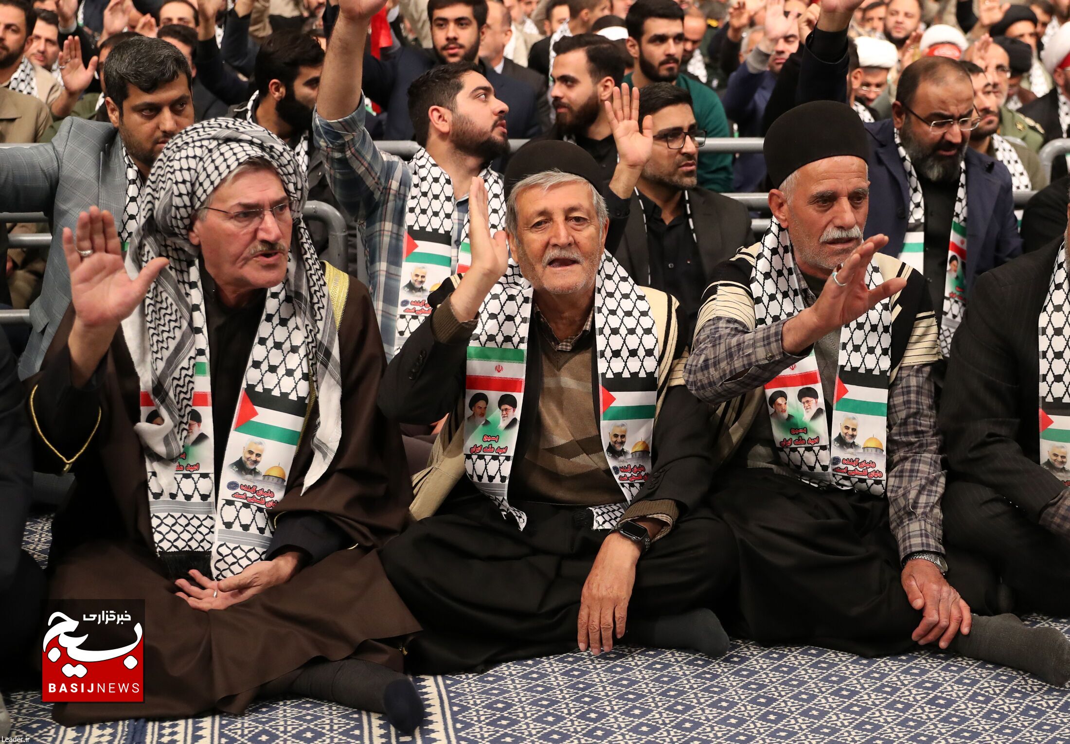 گزارش تصویری بسیج عشایری دیدار با رهبری