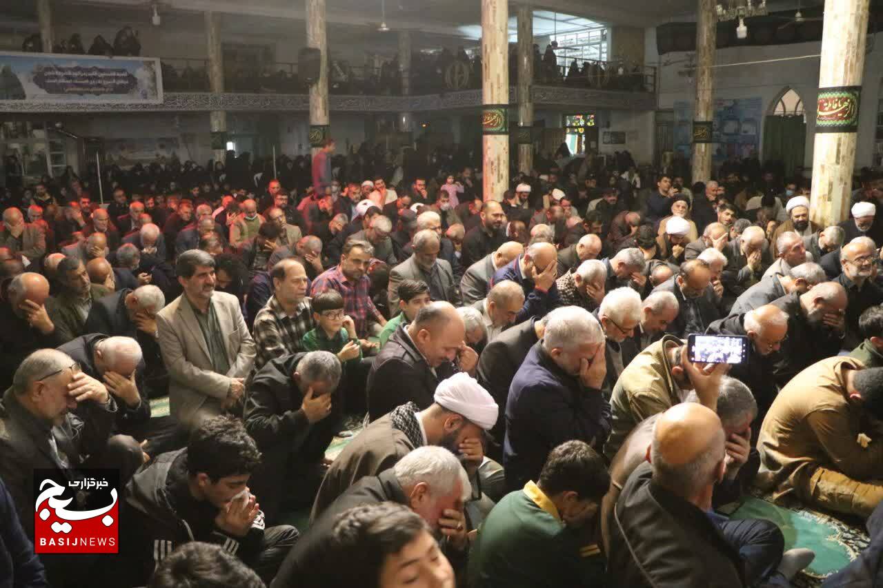 مراسم وداع با شهید تازه تفحص شده مدافع حرم شهید محمدرضا یعقوبی در لنگرود