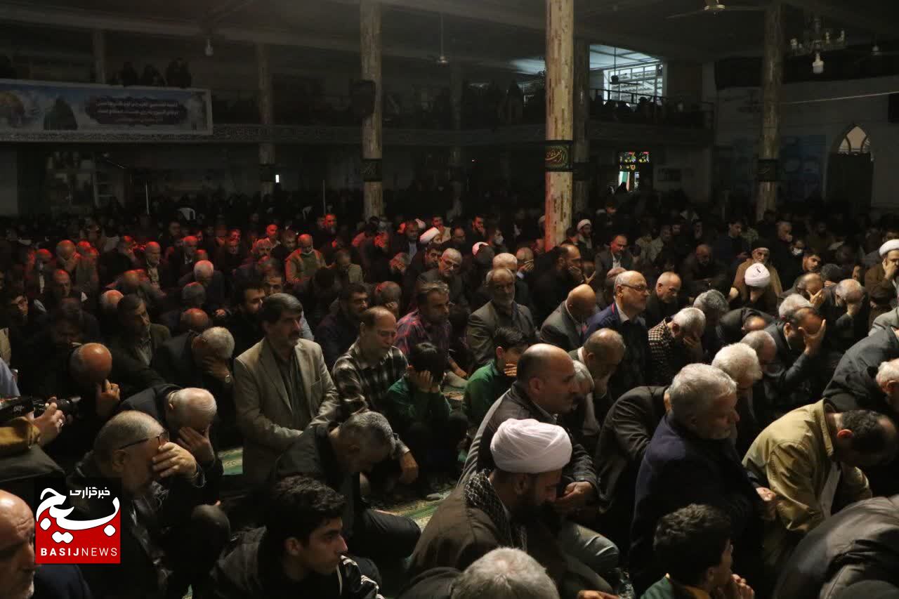 مراسم وداع با شهید تازه تفحص شده مدافع حرم شهید محمدرضا یعقوبی در لنگرود